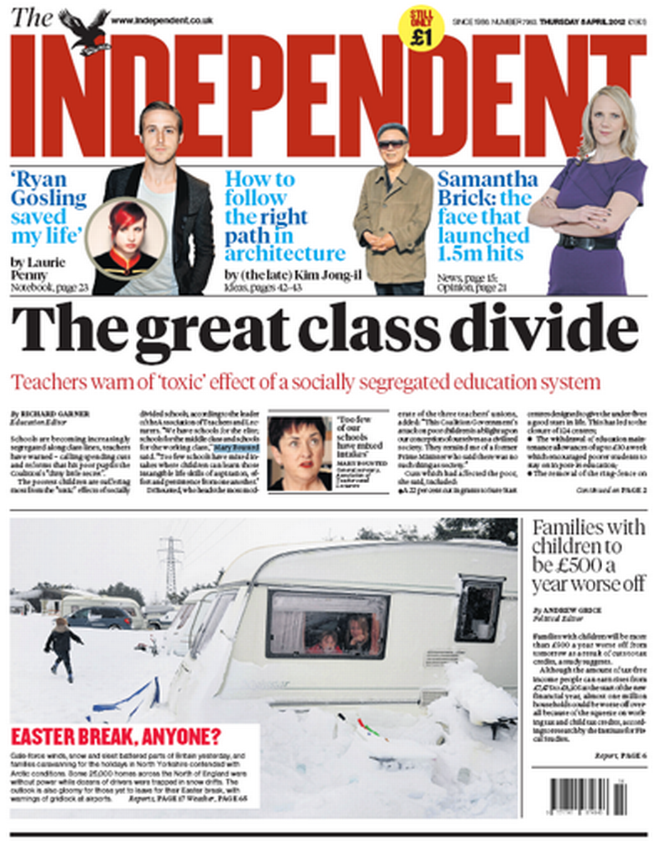 The Independent, 5 Apr, 2012
